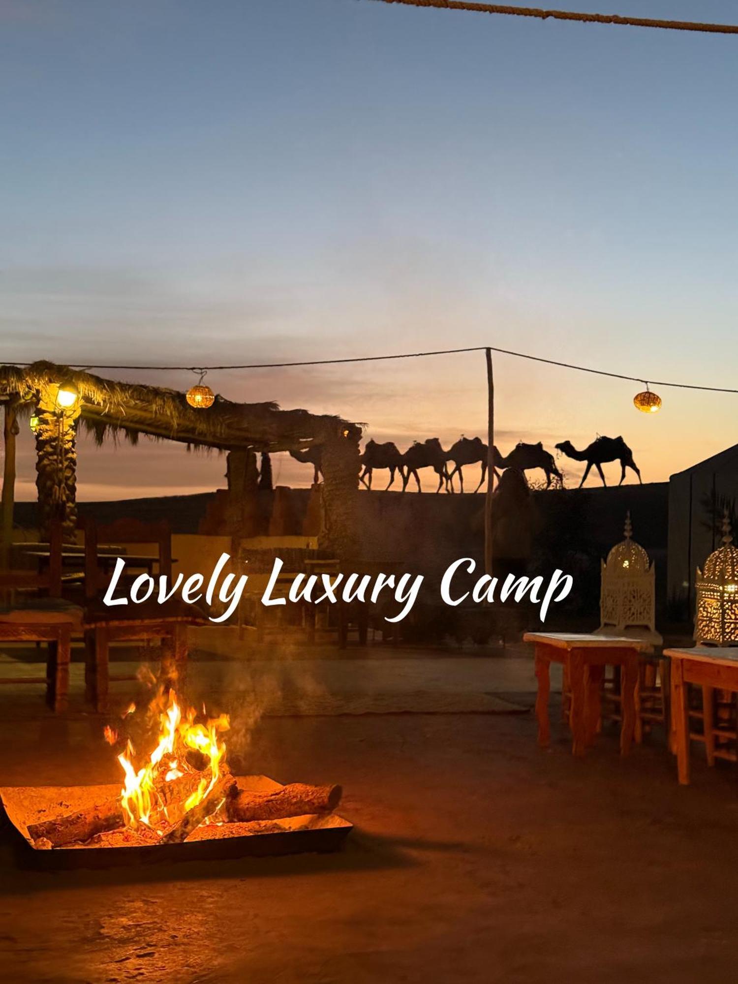 Merzouga Lovely Luxury Camp Esterno foto